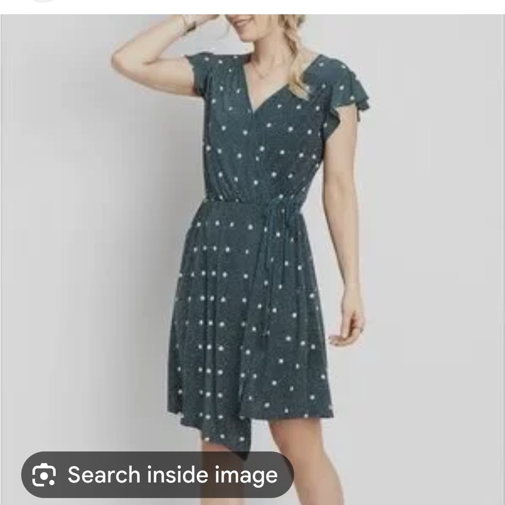 Wrap dress from Maurice’s